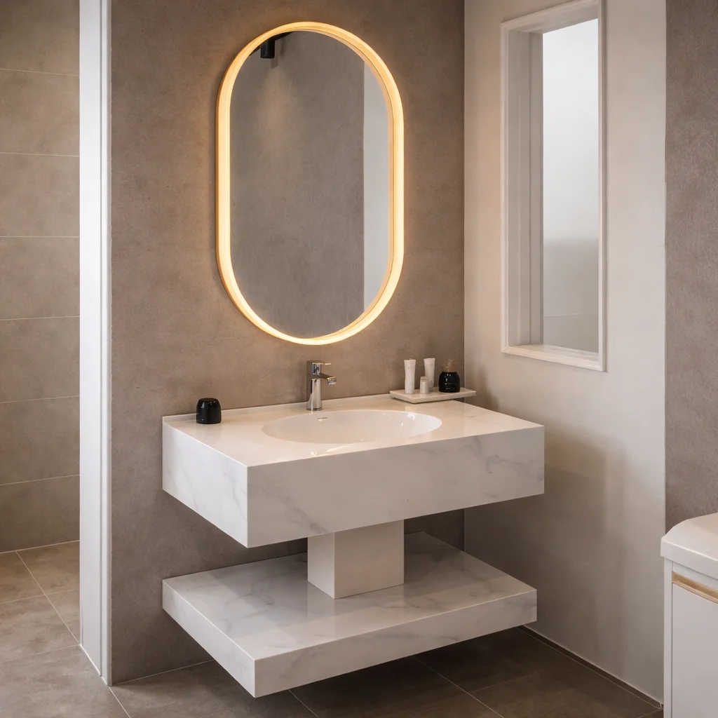 مغسلة بورسلان حوض مقاس 65 سم