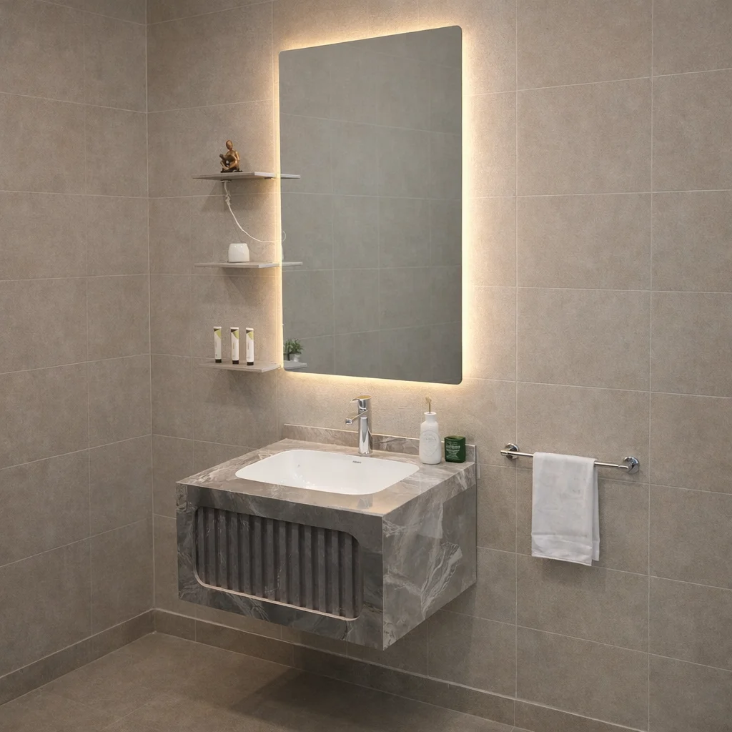 مغسلة بورسلان حوض مقاس 65 سم