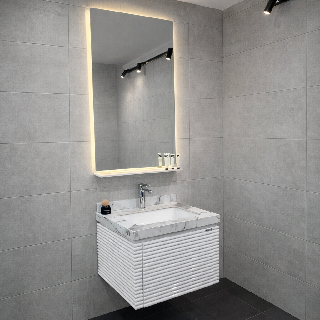 مغسلة PVC حوض مقاس 60 سم