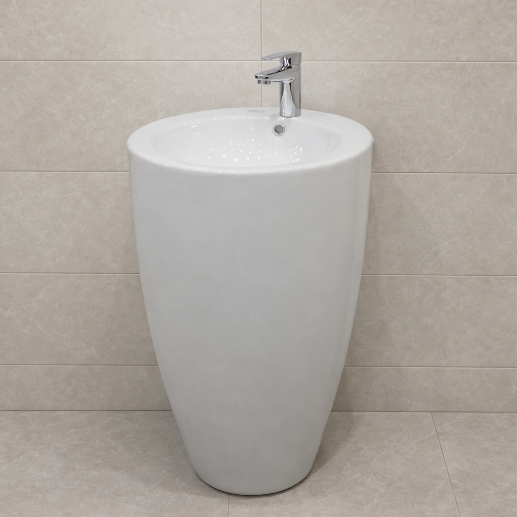 مغسلة خزف حوض مقاس 50 سم