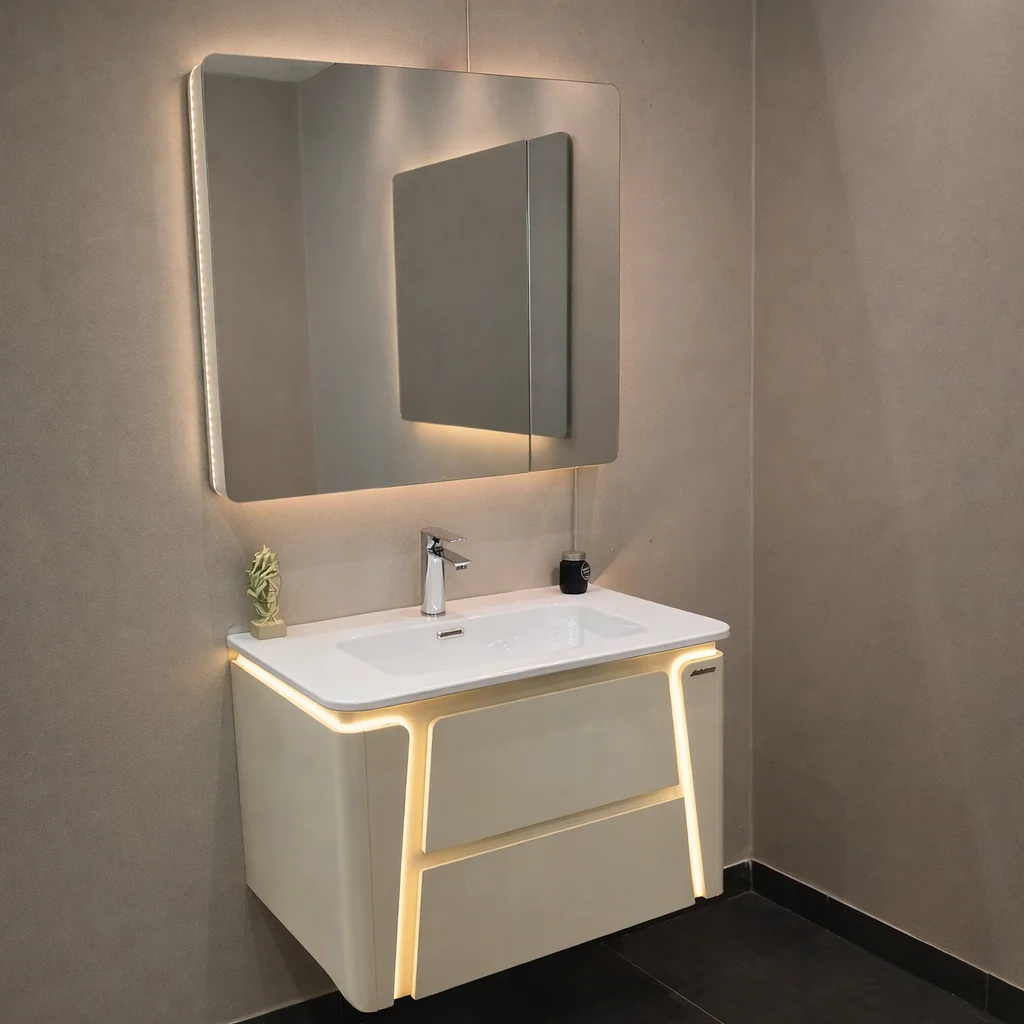 مغسلة PVC عرض 61سم × 50سم