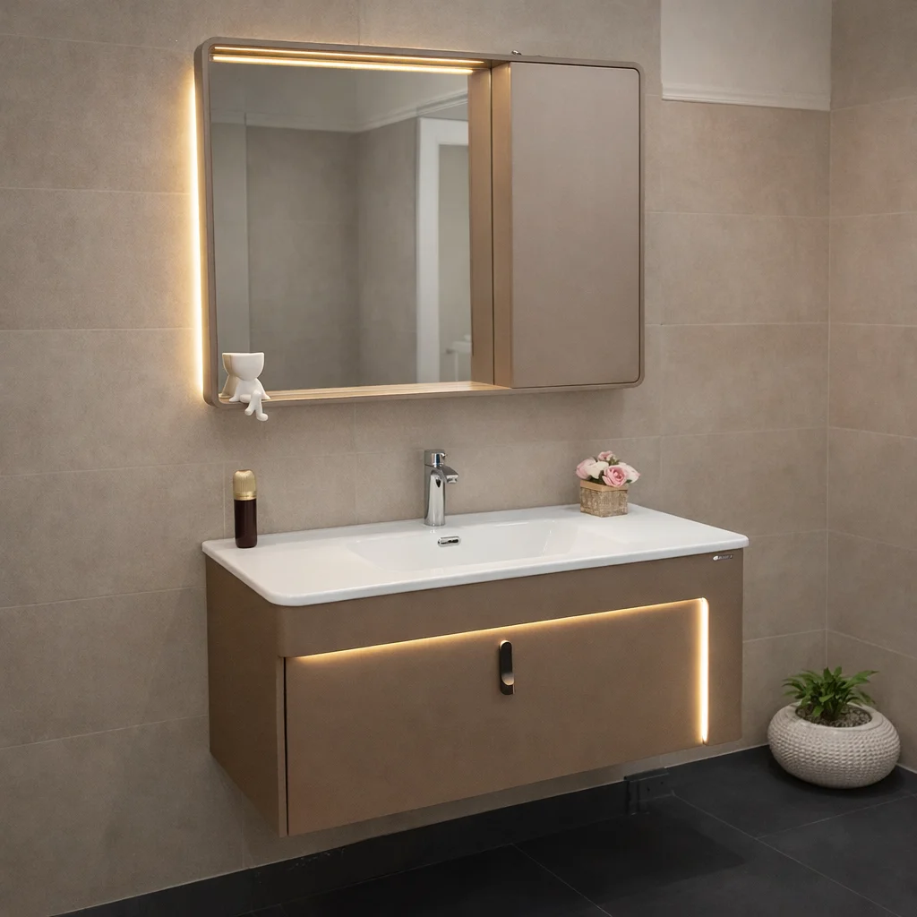 مغسلة pvc حوض مقاس 101 سم