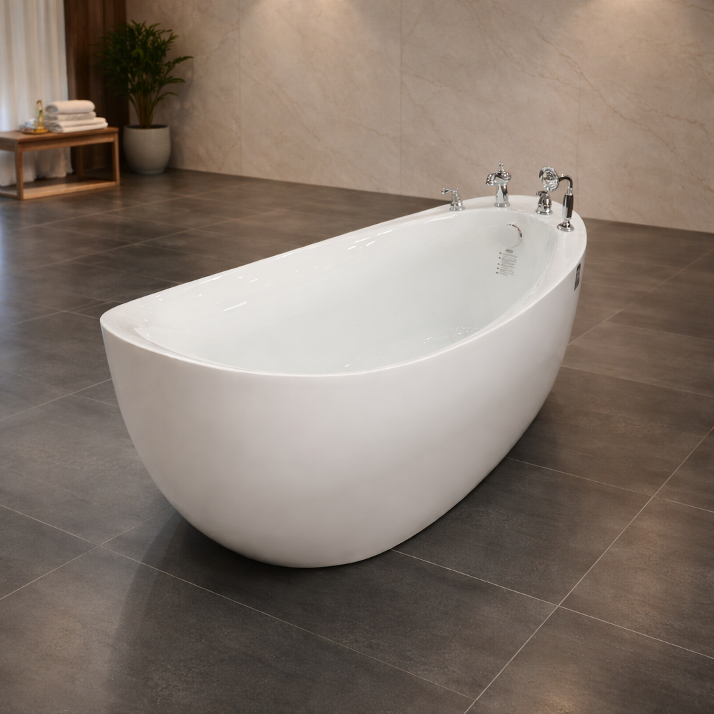 بانيو إكريلك مقاس 170×75 سم