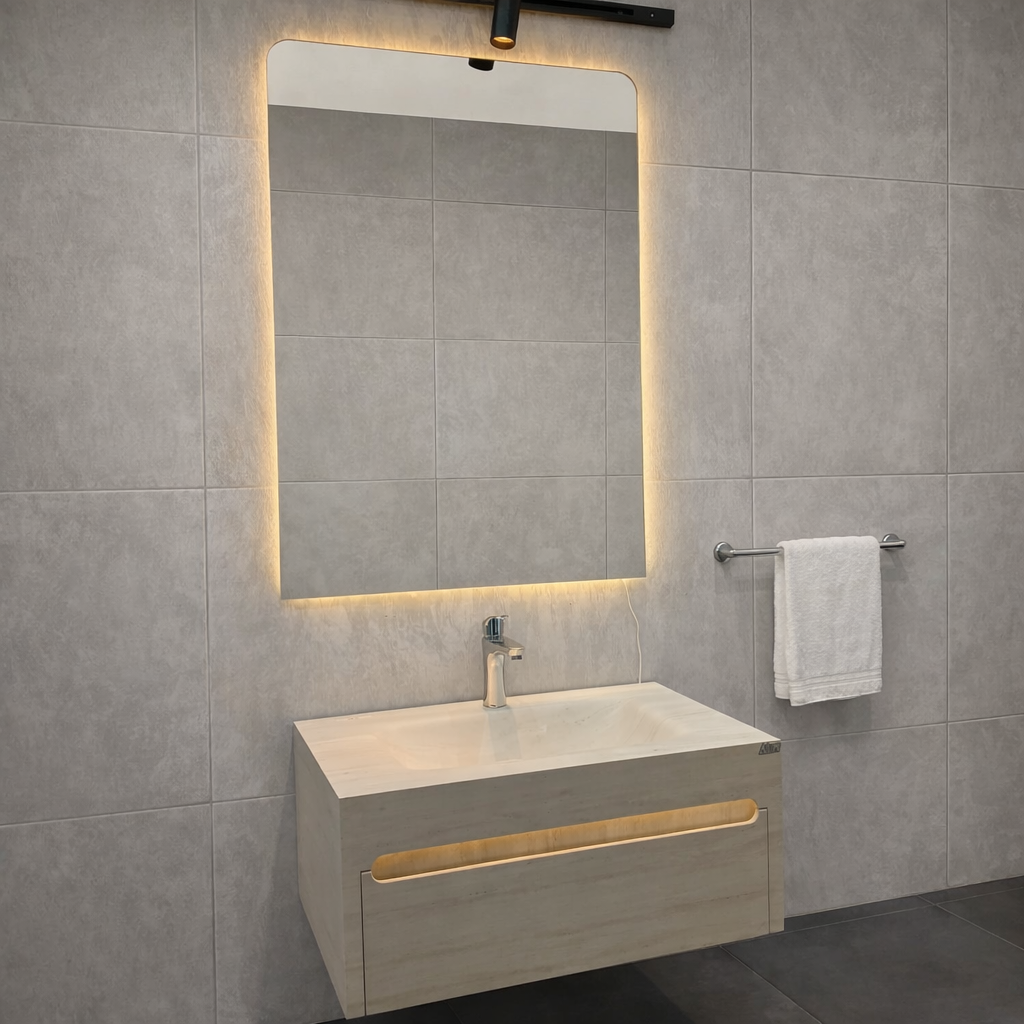 مغسلة بورسلان حوض مقاس 80 سم