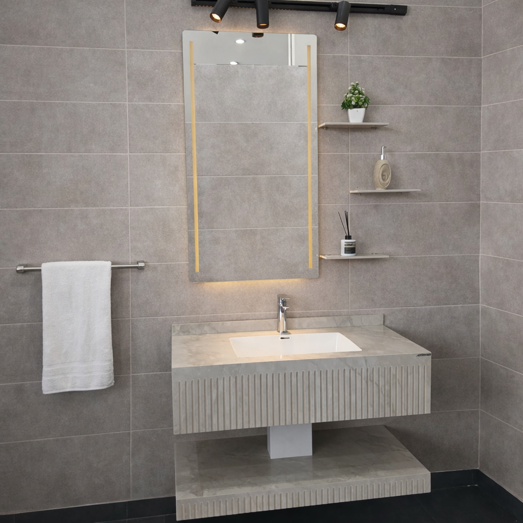 مغسلة بورسلان حوض مقاس 100 سم