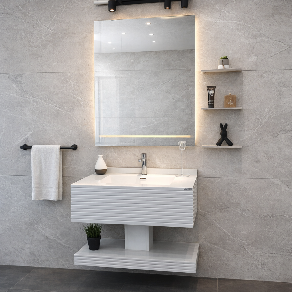 مغسلة بورسلان حوض مقاس 80 سم