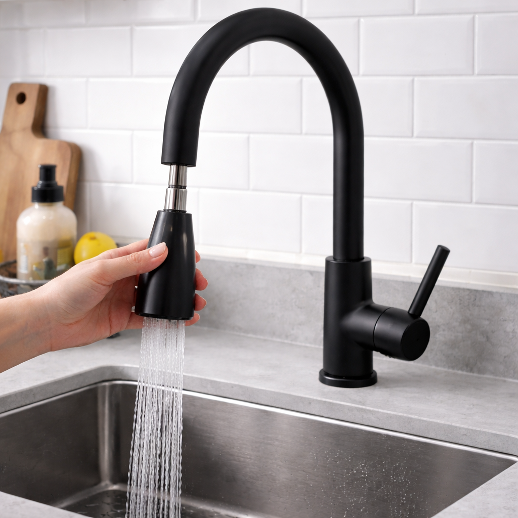 خلاط مطبخ أسود