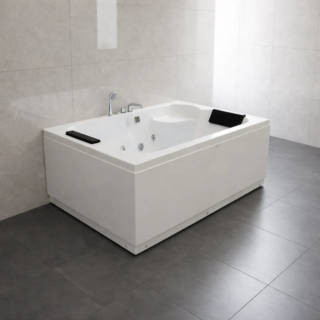 جاكوزي لنفرين بمسندين رأس