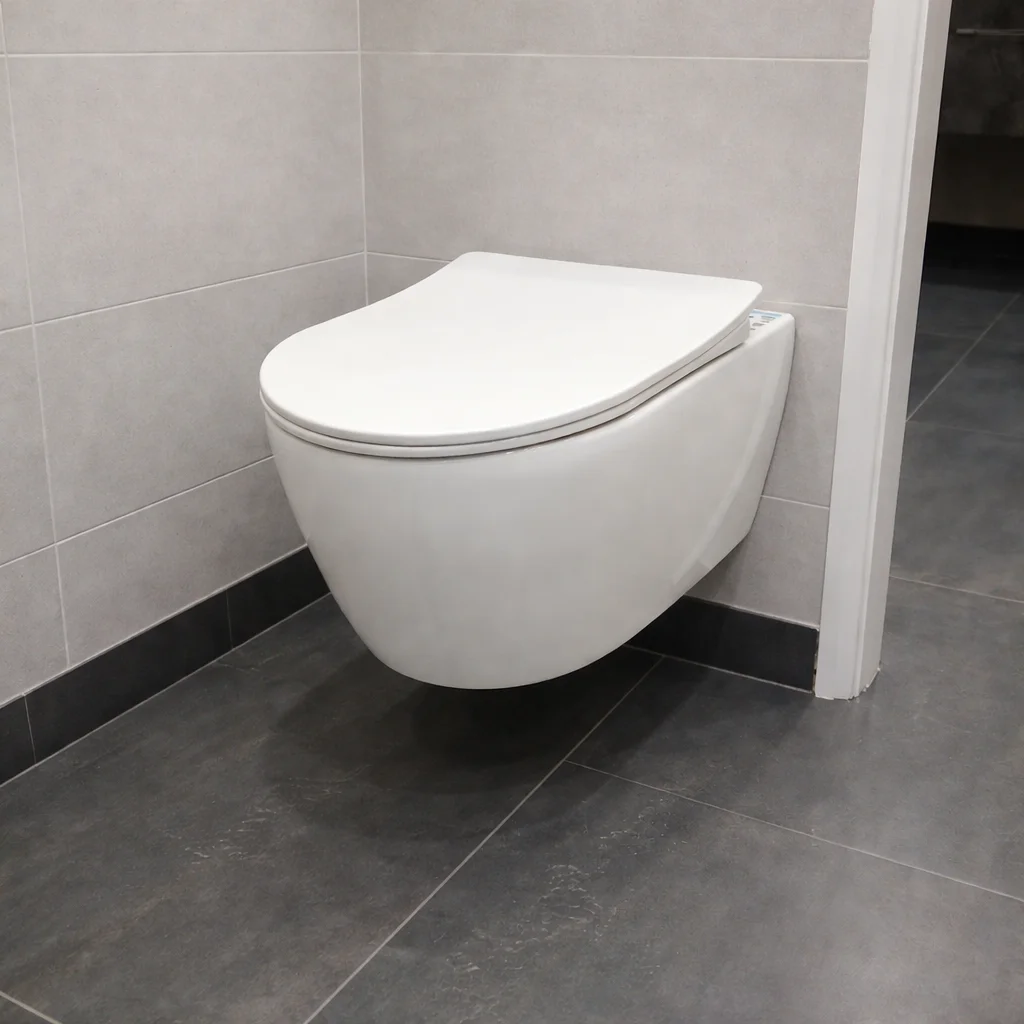 كرسي حمام معلق بورسلان