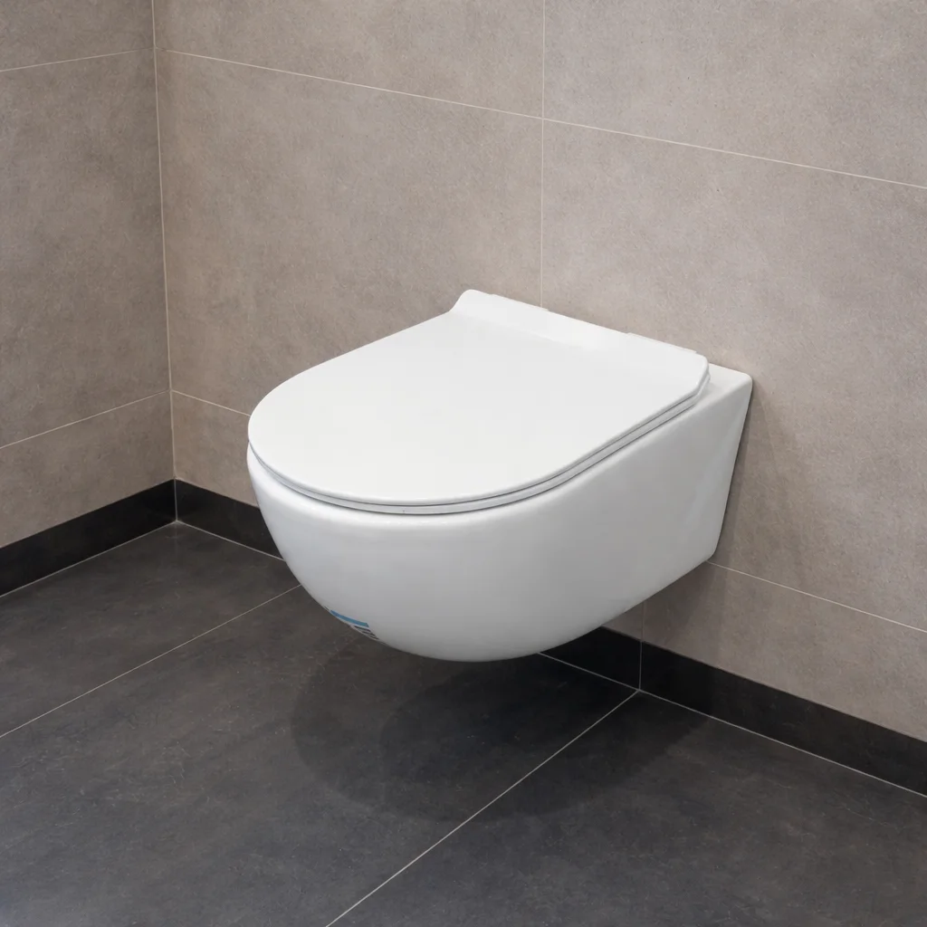 كرسي حمام معلق بورسلان